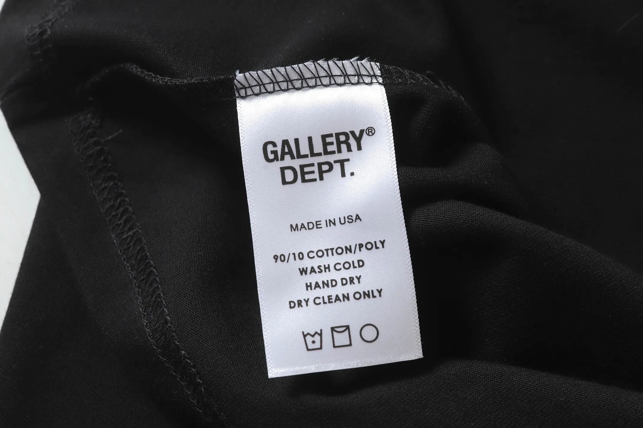 GALLERY.DEPT Summer new short-sleeved model number: D3329P110 Color: black white Size: S M L XL